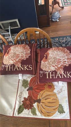 Thanksgiving pillows