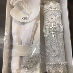 4 Piece Bautizo/baptism Set