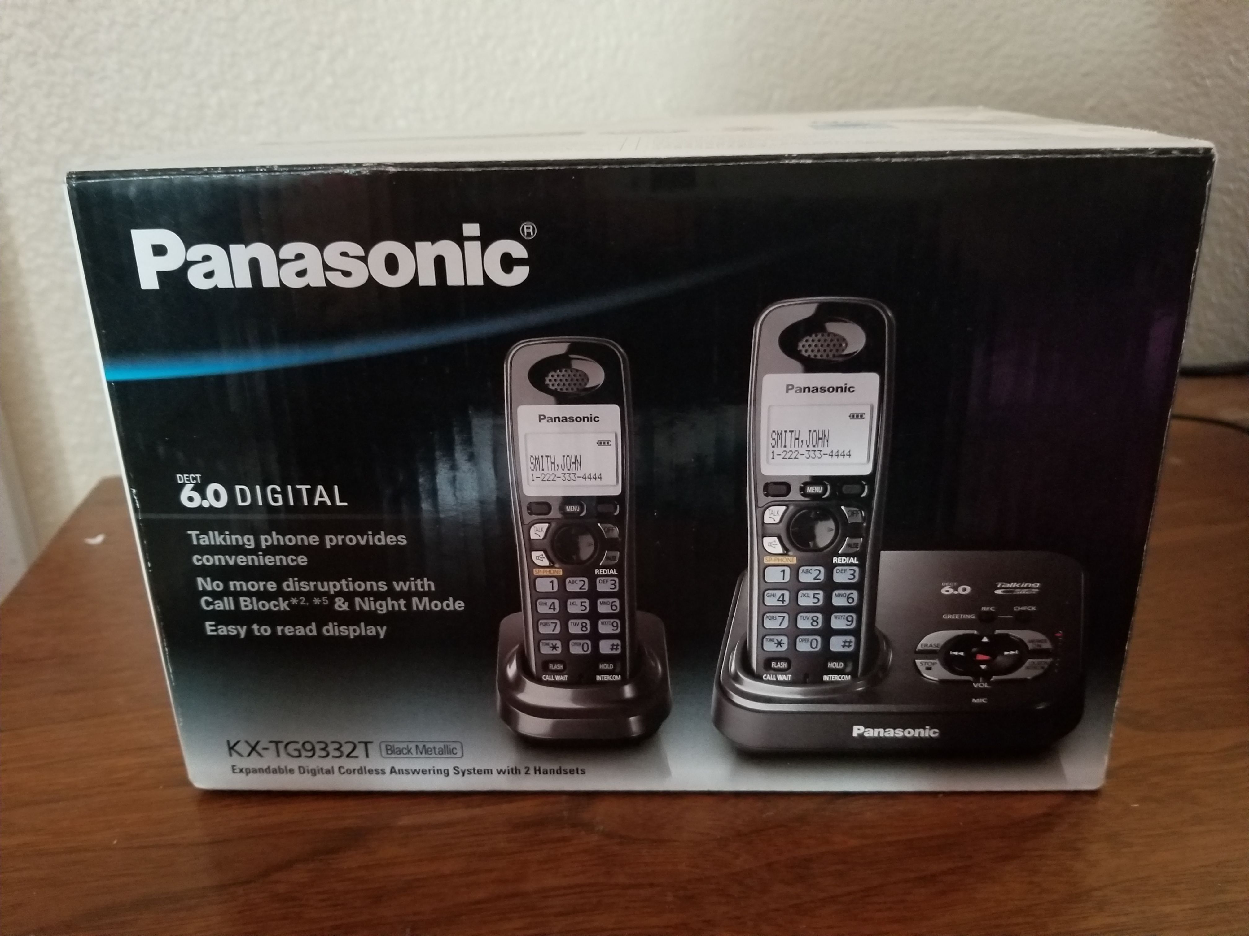 Panasonic Cordless Phones - KX-TG9332T