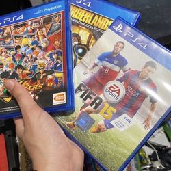 3 PS4 games
