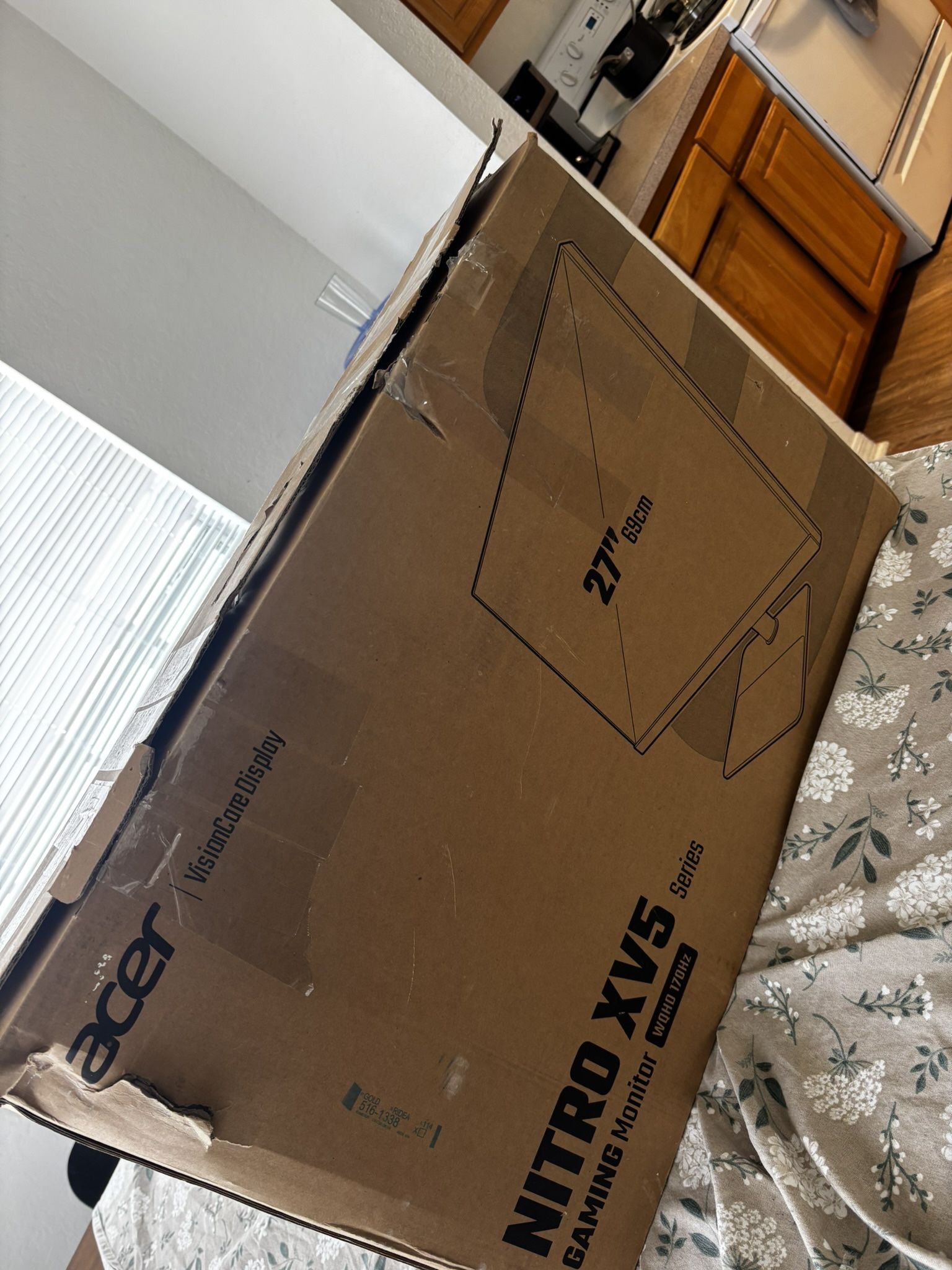 Monitor Acer Nitro 27”, 170Hz 2560x1440, 1ms response time