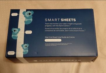Brand new smart sheet tracked and monitor your baby height and growth in box  . ( never used ).