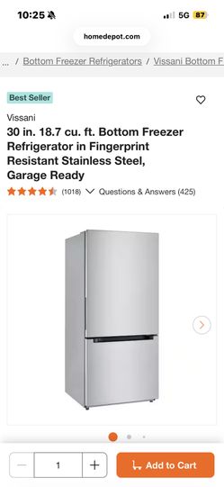 Vissani Fridge