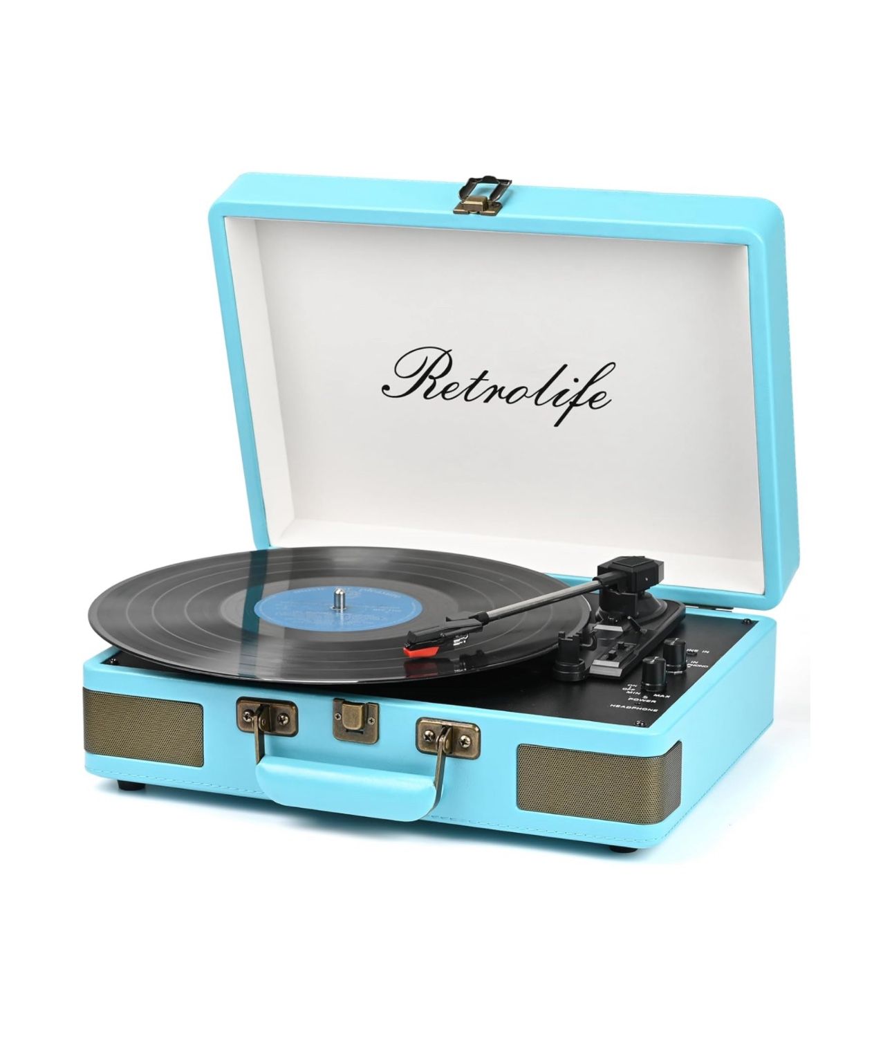 VINTAGE SUITCASE TURNTABLE