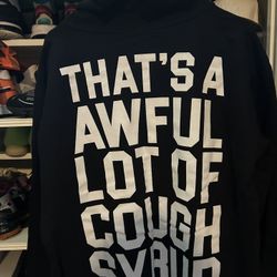 Cough Syrup Hoodie Men’s Size Large