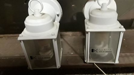 Outdoor fixtures with housing$20