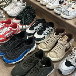 Take The Whole Lot Of Nike, Adidas Reebok Shoes 