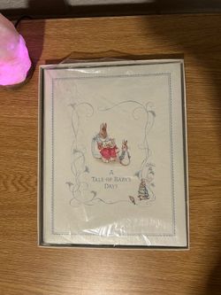 Vintage 1976 Beatrix Potter A Tale of Baby's Days Memory Book Journal CR Gibson Unused