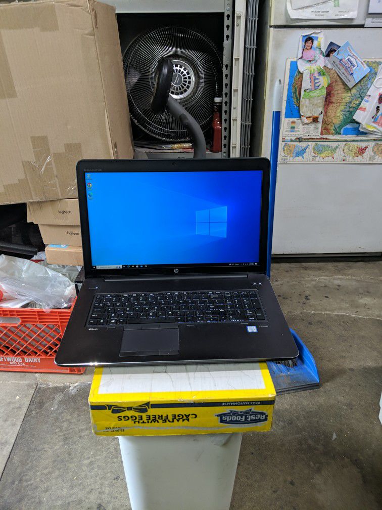 HP ZBook 17" G3 i7 16gb 500gb SSD 