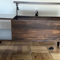 ✨ Modern Lift-Top Coffee Table w/ Hidden Storage – $65 (Pickup Only)