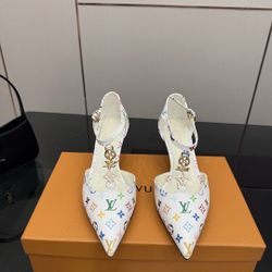 LV Women’s Heels With Box 2026 New 