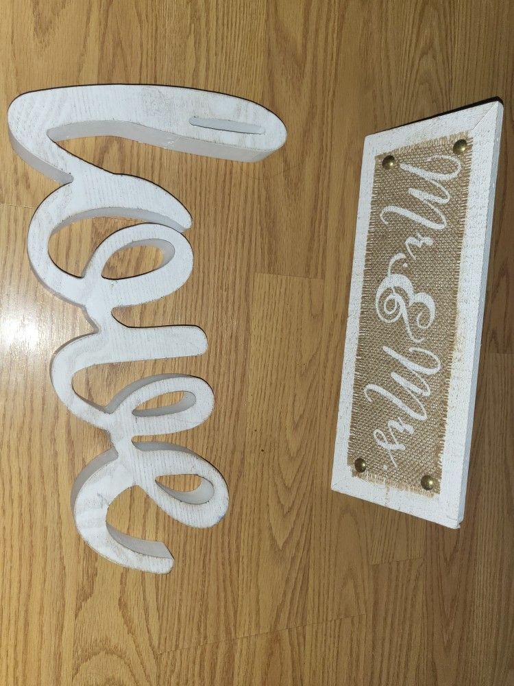 Wedding Signs