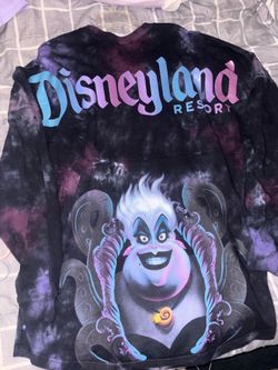 Disney Ursula Disneyland Jersey Top Authentic New with Tags