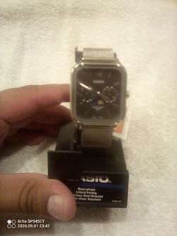 Casio Silver Style Watch