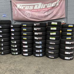 205-60-16 Tires 330$ Installed 4 