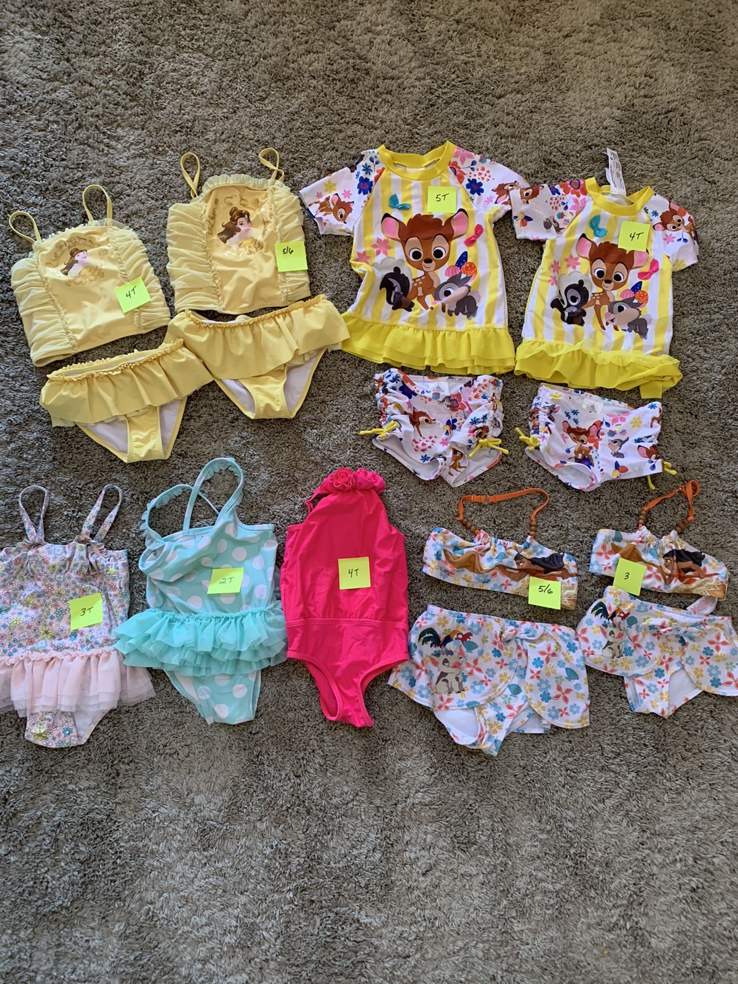 Toddler girls swim suits