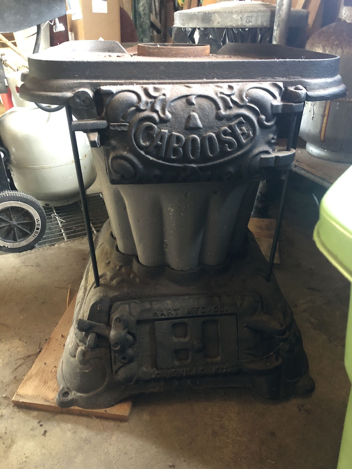 Hart Mfg. Co Louisville Kentucky Caboose coal stove for Sale in