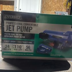  EVERBILT Professional Convertible Jet Pump