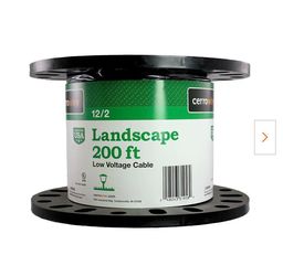200 ft 12/2 Low Voltage Landscape Lighting Cable