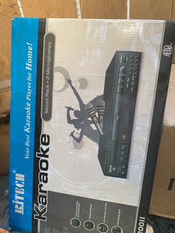 Professional grade karaoke machine