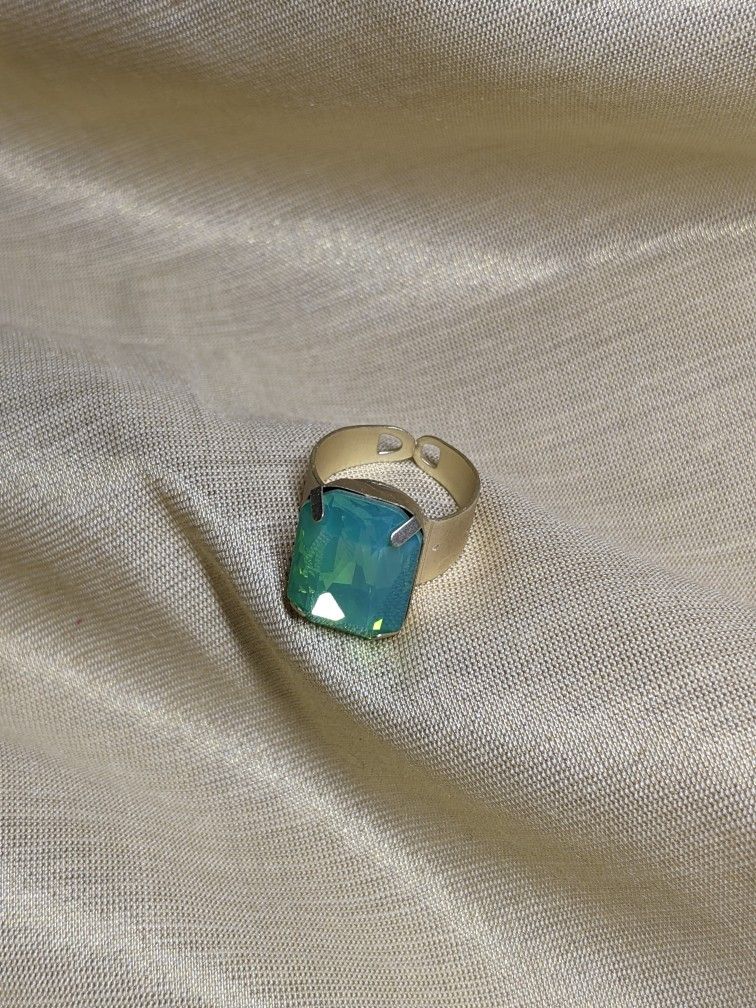 Teal Jewel Ring