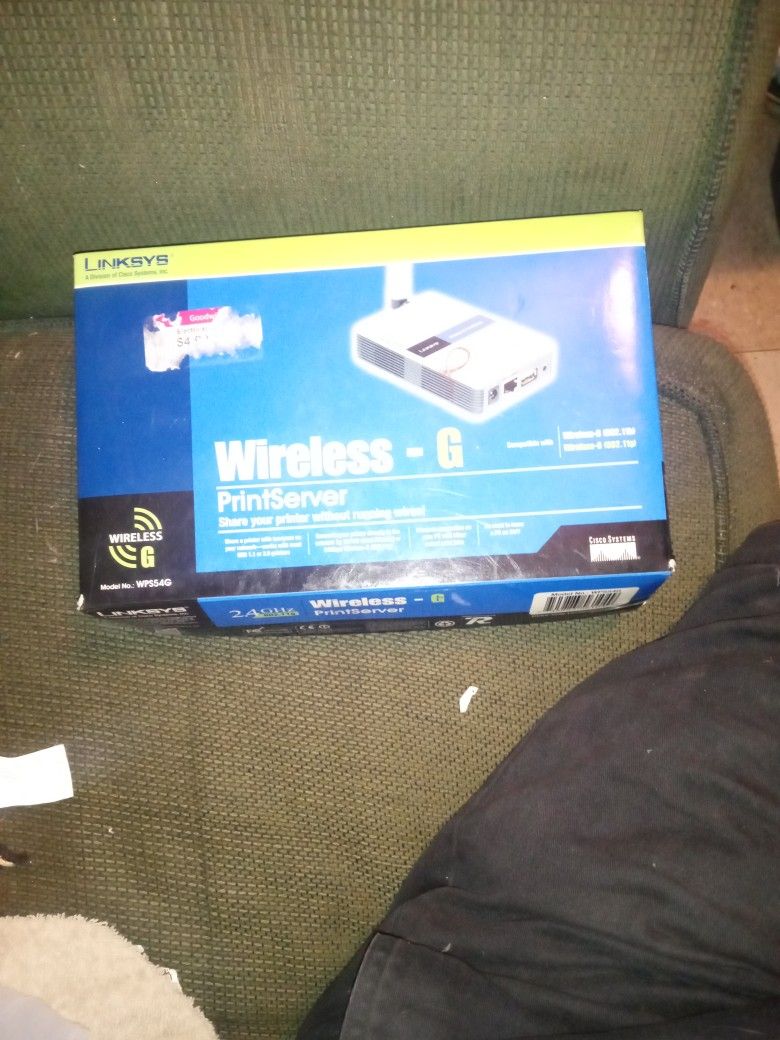 LINKSYS Wireless G Printserver