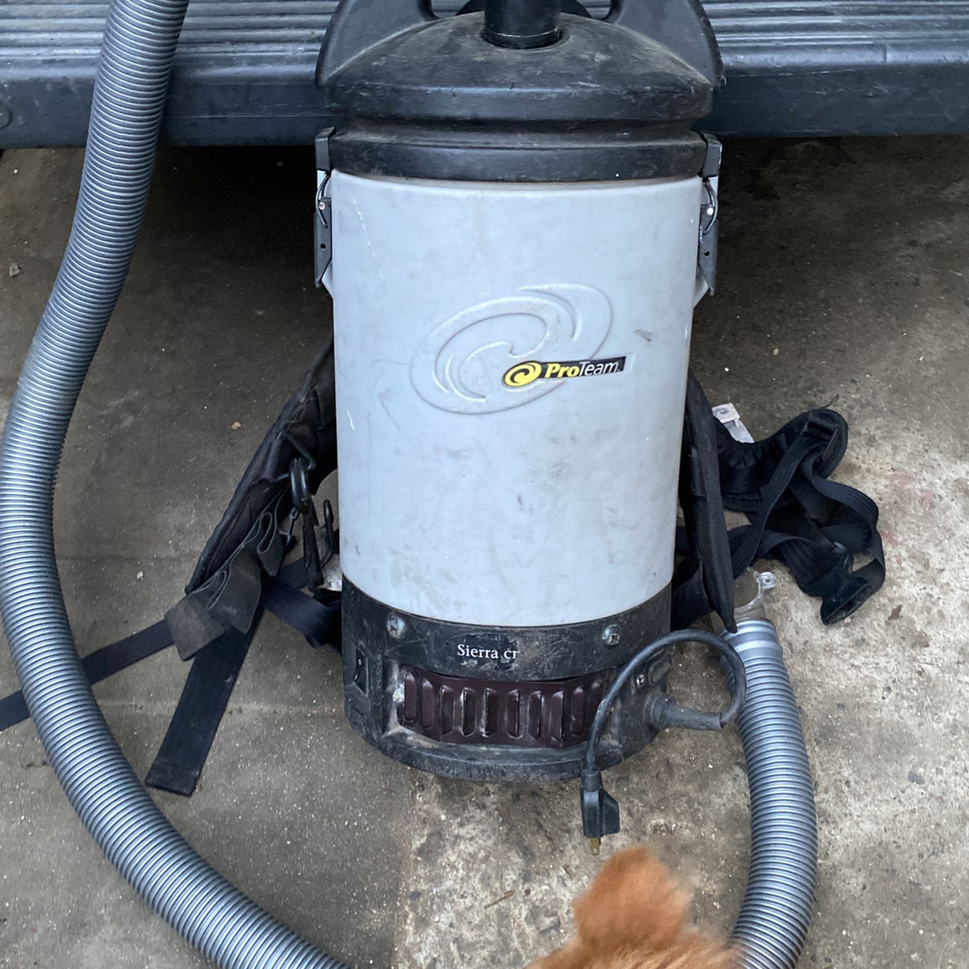 Sierra Pro T Backpack Vacuum