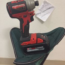MILWAUKEE BRUSHLESS 1/4 HEX IMPACT DRILL DRIVER
