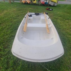 Boat With Trolling Motor