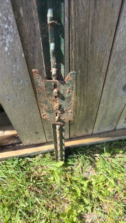 Steel fence post