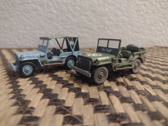 Johnny Lightning 2 Jeep Willis