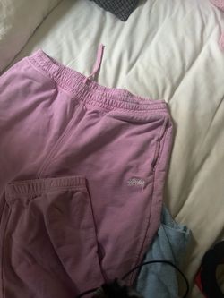 Stussy sweats pink