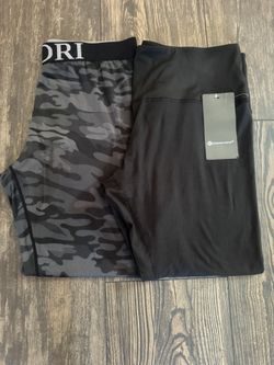NEW CROP YOGA PANTS, 2x camo , 3x black 2 x $20