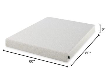 6” Memory Foam CertiPUR-US Certified Mattress