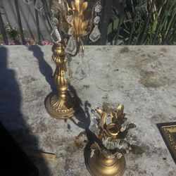 Cooper  Candle  Holders 