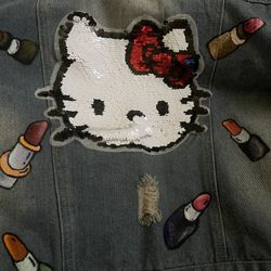 Handpainting Jean Jacket