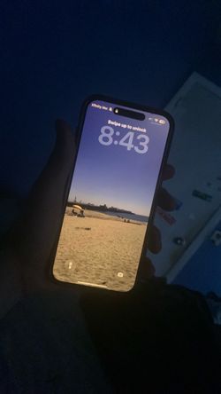 Apple iPhone with Dark Case