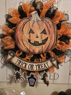 Halloween Wreath Decor 