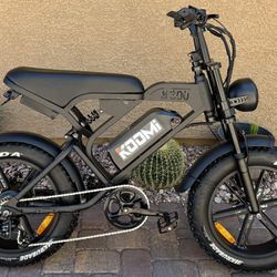 Brand New Koomi M-300 750 Watt Electric Bikes Assembled Tuned Delivery Available $950 Each 