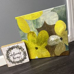 wall decor/canvas art - set of 2