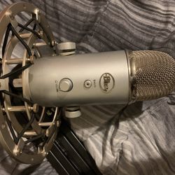 Blue Condenser Microphone