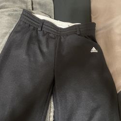 Boys Black Adidas YM Baseball Pants