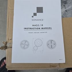 Brand New Sonance Subwoofer MS8