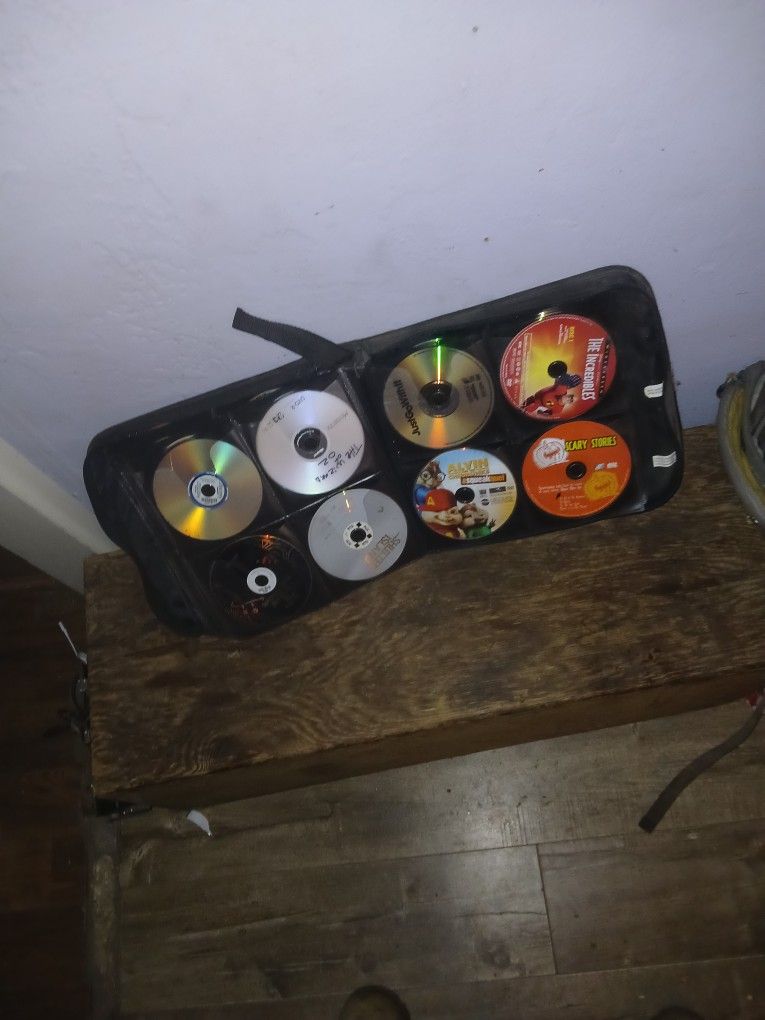 Cd Holder With 80+ Movie