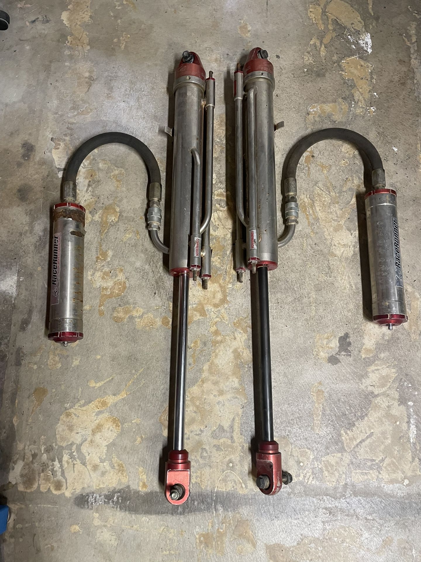 Sway Away 16” X 3.0 Triple Bypass Shocks 
