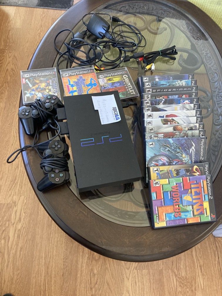 Ps2 With All Games And Accessories (CHINO)