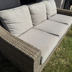 Wicker Couch