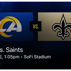 RAMS VS SAINTS 11/2