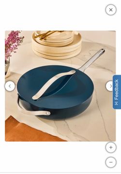Caraway 3-piece Ceramic Non-Stick Sauté Pan Set