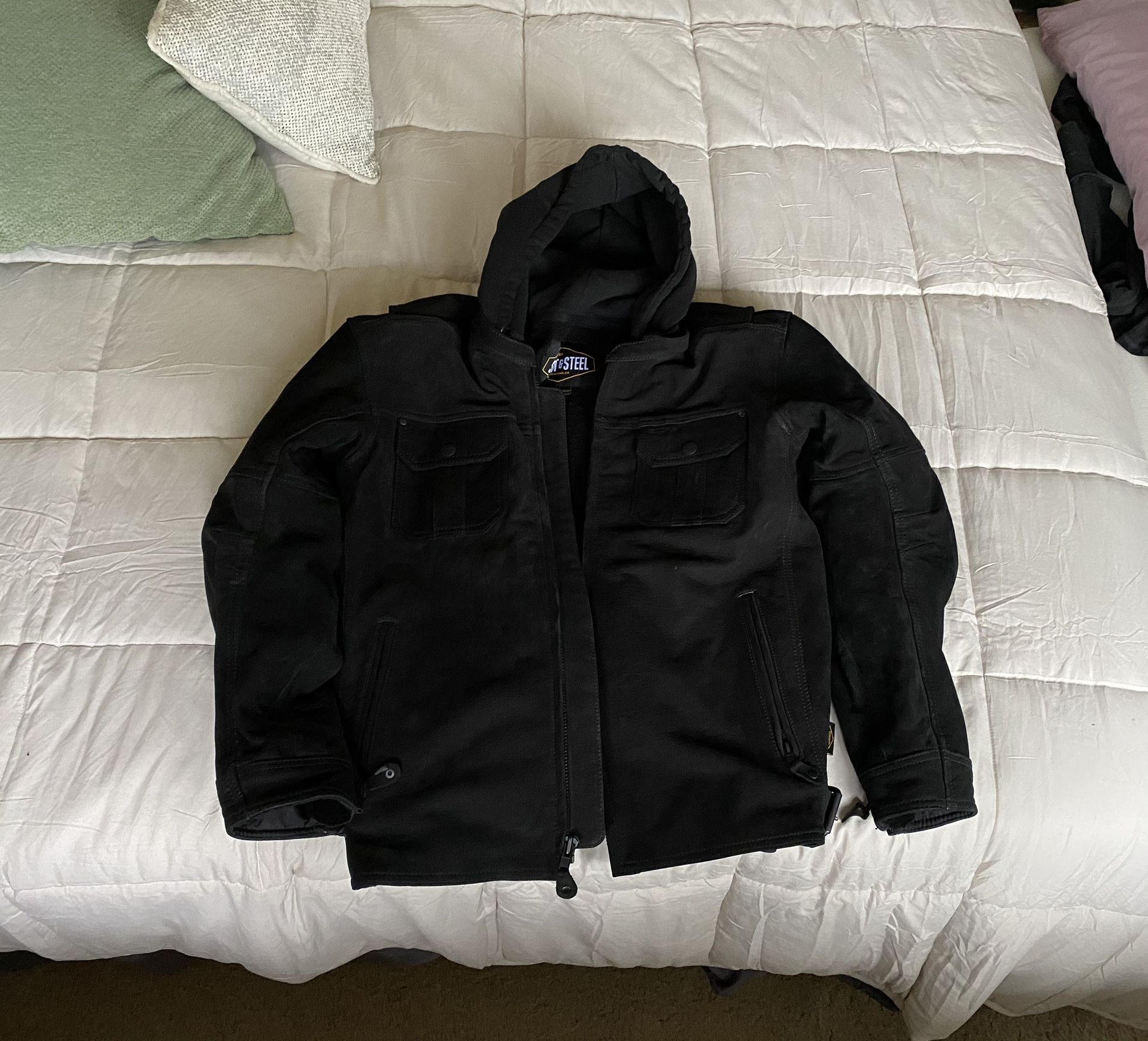 Moto Jacket MED Street Steel Drifter